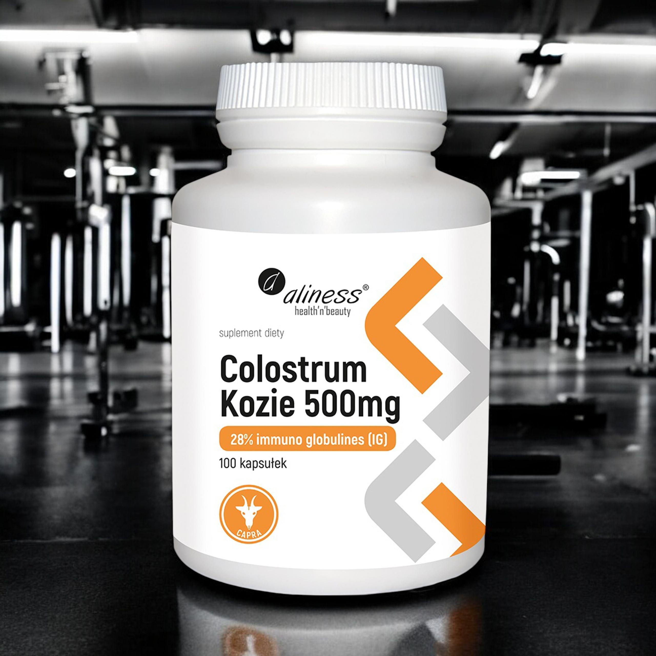 Aliness Colostrum Ziegen 500mg - 100caps.