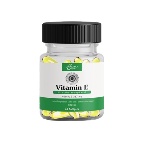 VITALMAX CARE Vitamin E 400IU - 60 softgels