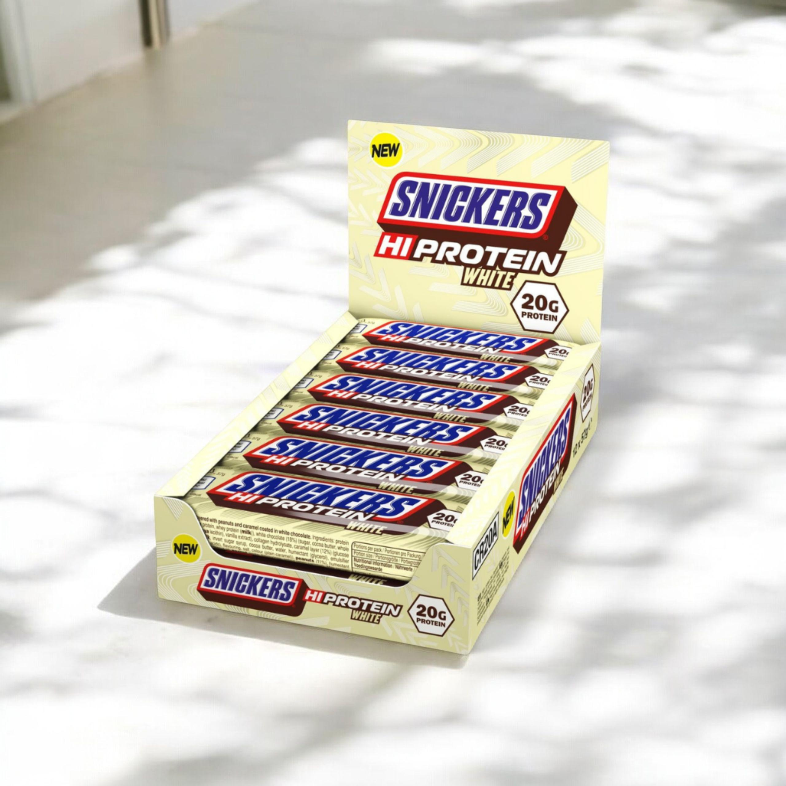Mars - Snickers HI Protein Low Suga rBar - 12x 57g - Weiß pol_pl_Mars-Baton-Snickers-HI-Protein-Low-Sugar-Bar-12x-57g-White-43056_4