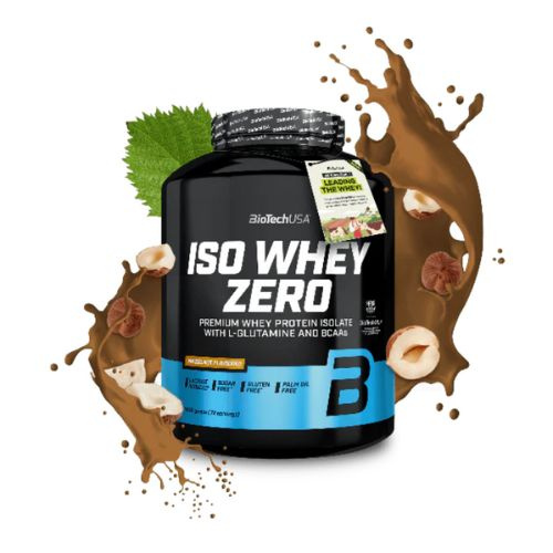 BioTech USA - Iso Whey Zero - 1816g - Haselnuss