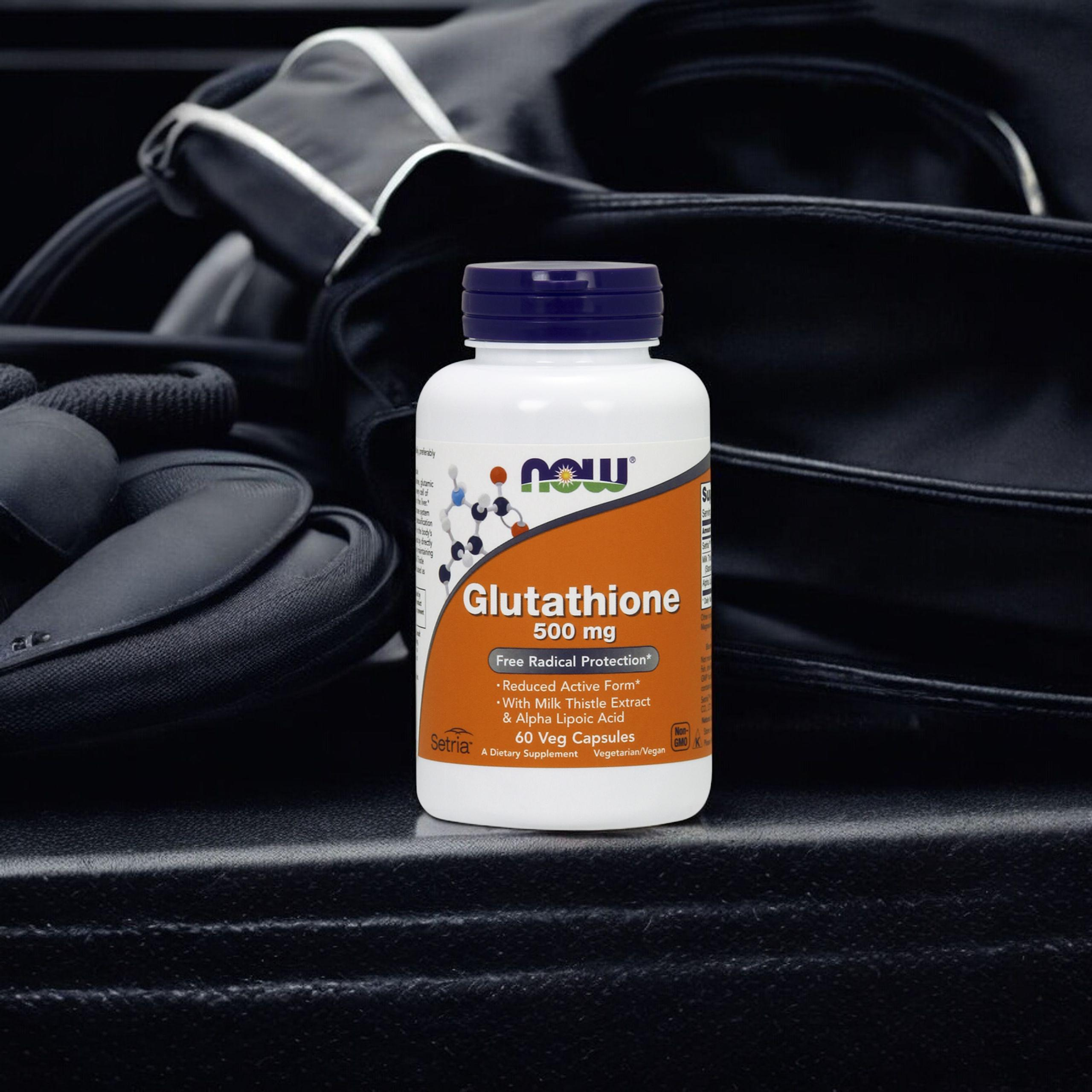 NOW Glutathione 500mg - 60vcaps.