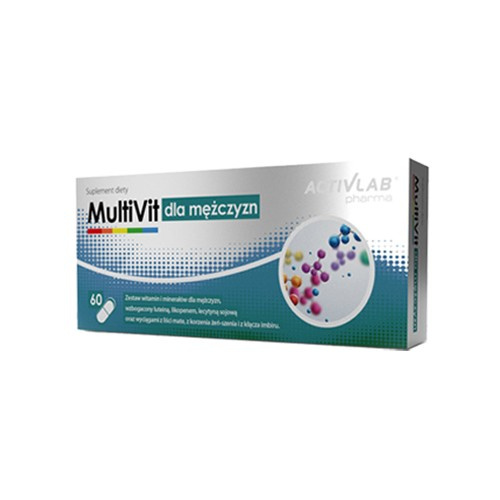 ACTIVLAB PHARMA Multivit für Männer - 60caps
