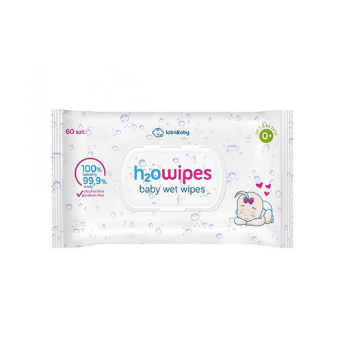ALG PHARMA H2Owipes Baby Wet Wipes - 60szt. - Feuchttücher