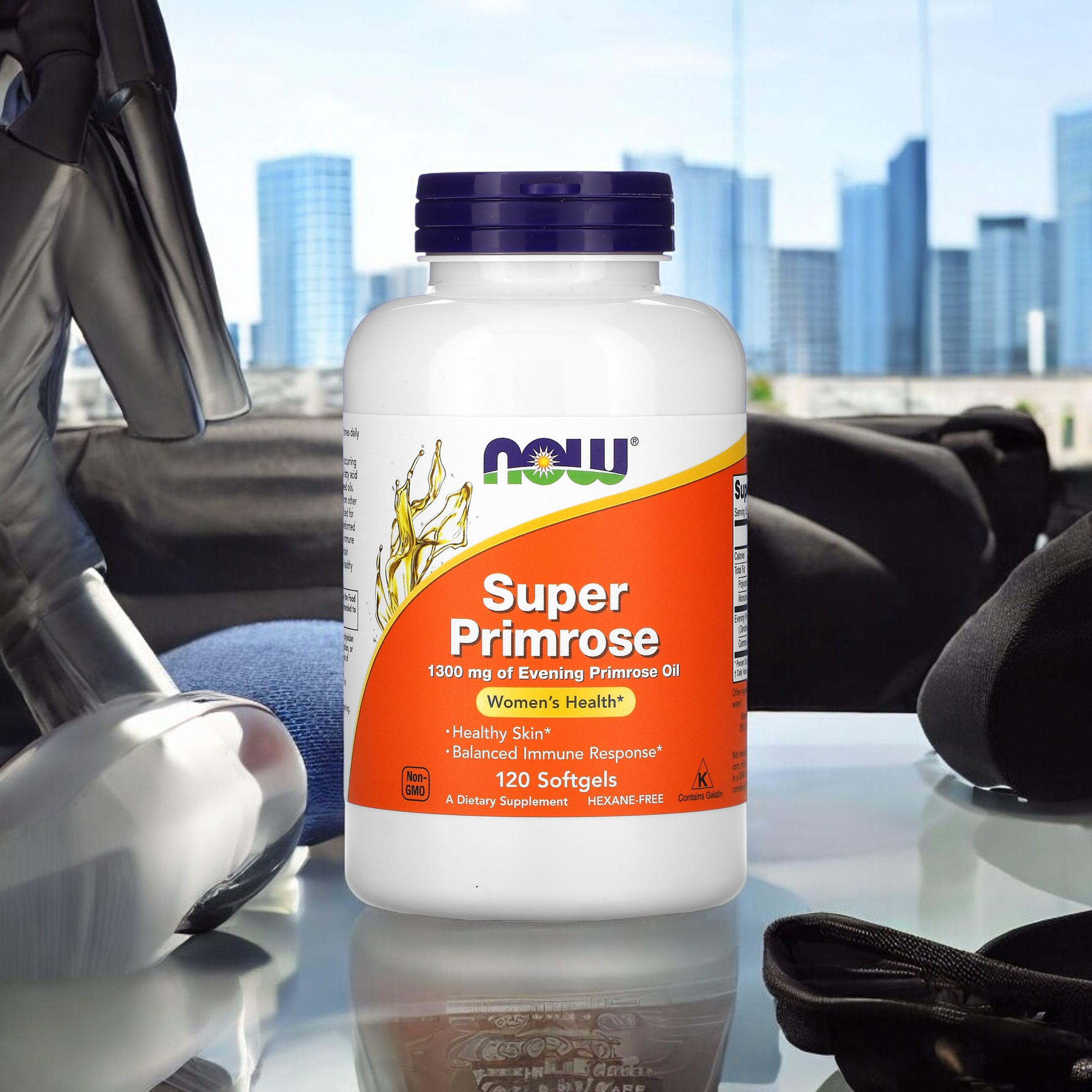 NOW Super Primrose - 120softgels. - Nachtkerzenöl