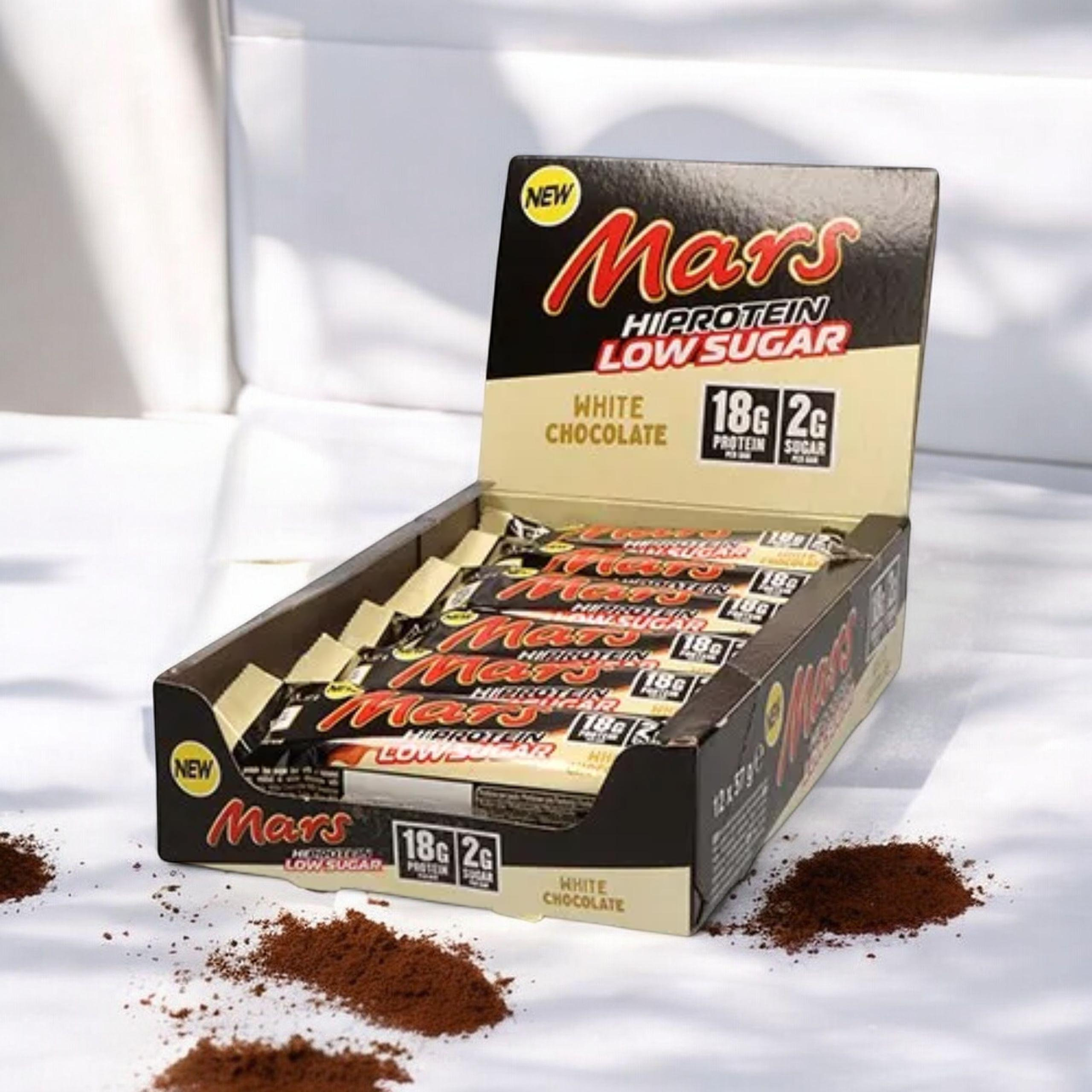 Mars - Mars HIProtein LS Riegel - 12x 57g - Weiße Schokolade