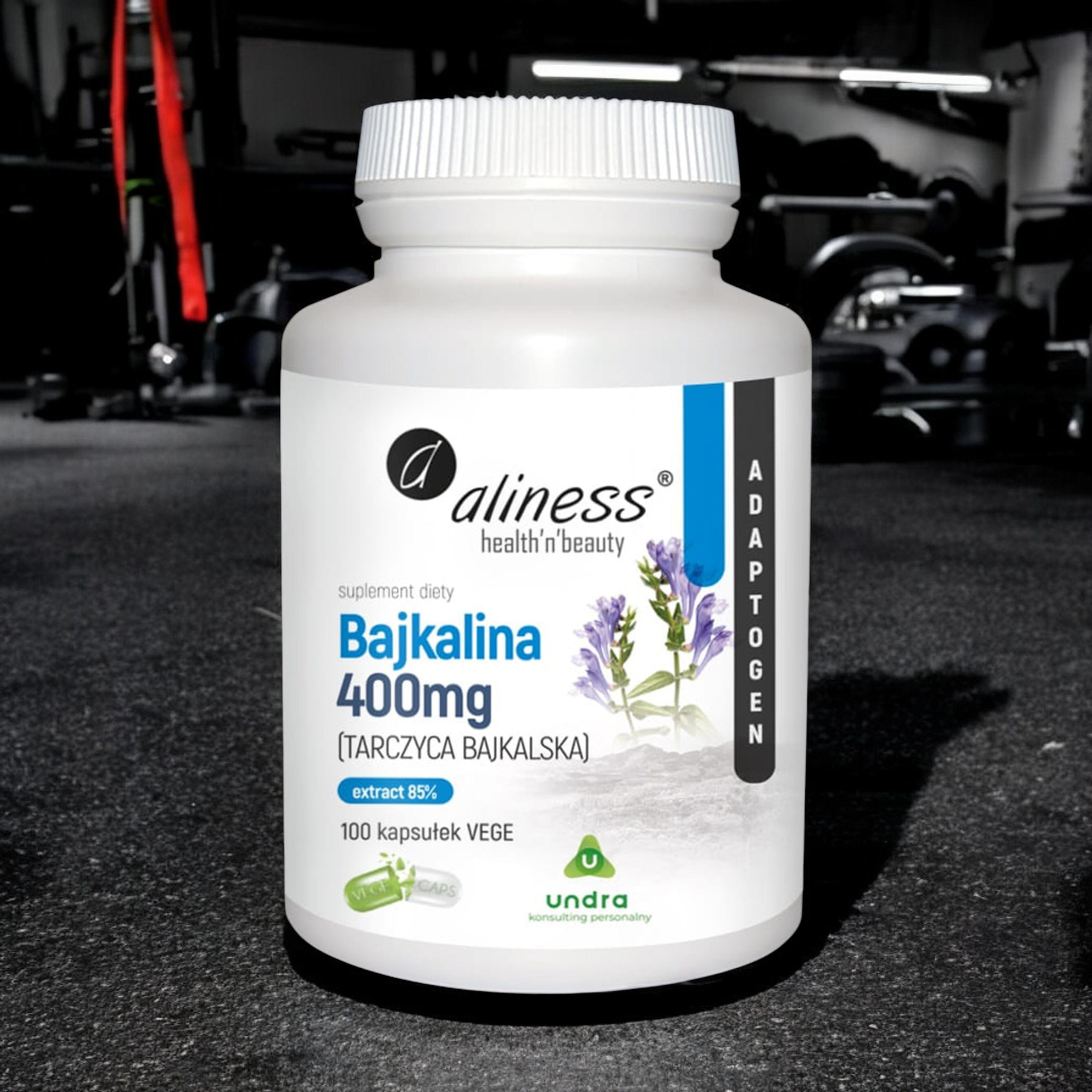 ALINESS Bajkalina 400 mg Schilddrüse Bajkalska - 100vcaps