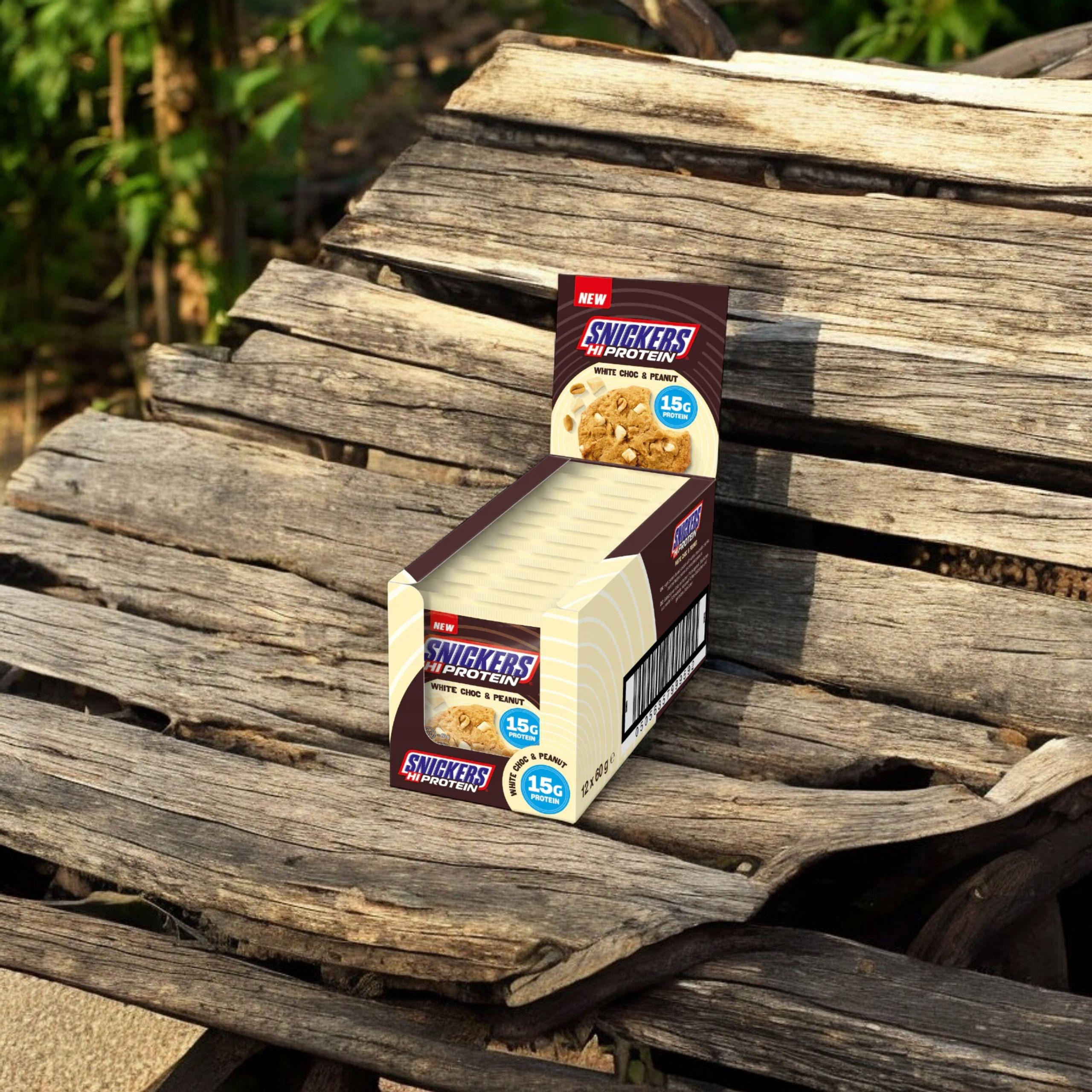 Mars – High Protein Keks – 12×60 g – Weiße Schokolade & Erdnuss