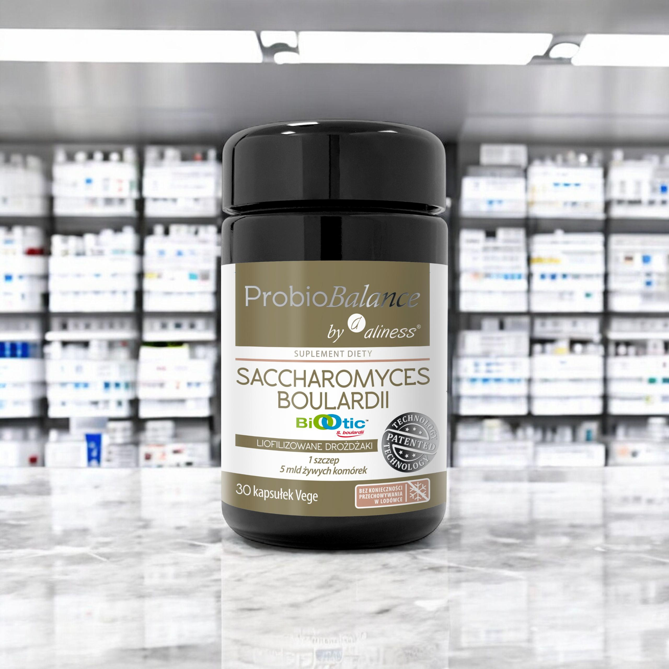 ALINESS - Saccharomyces Boulardii 5*10^9 Zellen - 30 pflanzliche Kapseln.