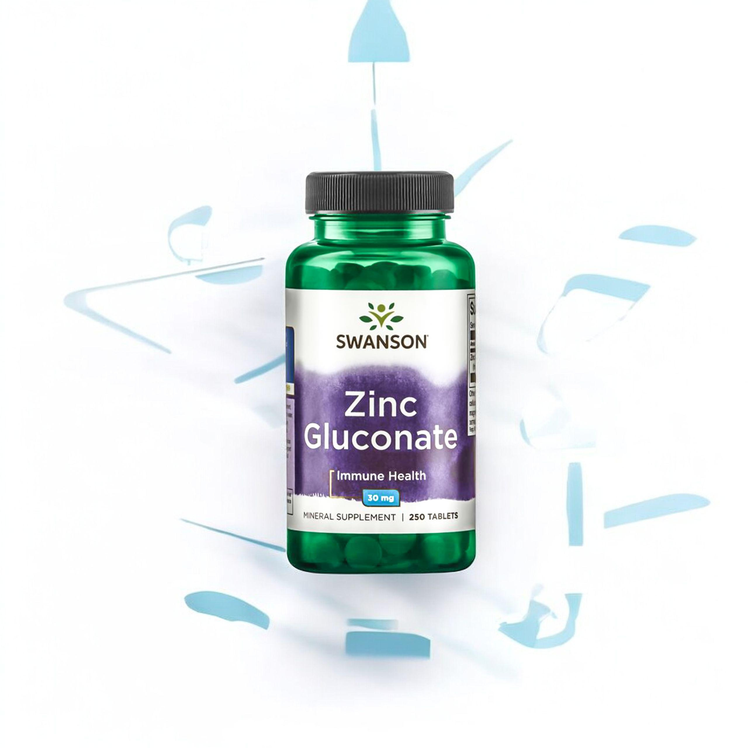 SWANSON Zink (Gluconat) 30mg - 250tabs