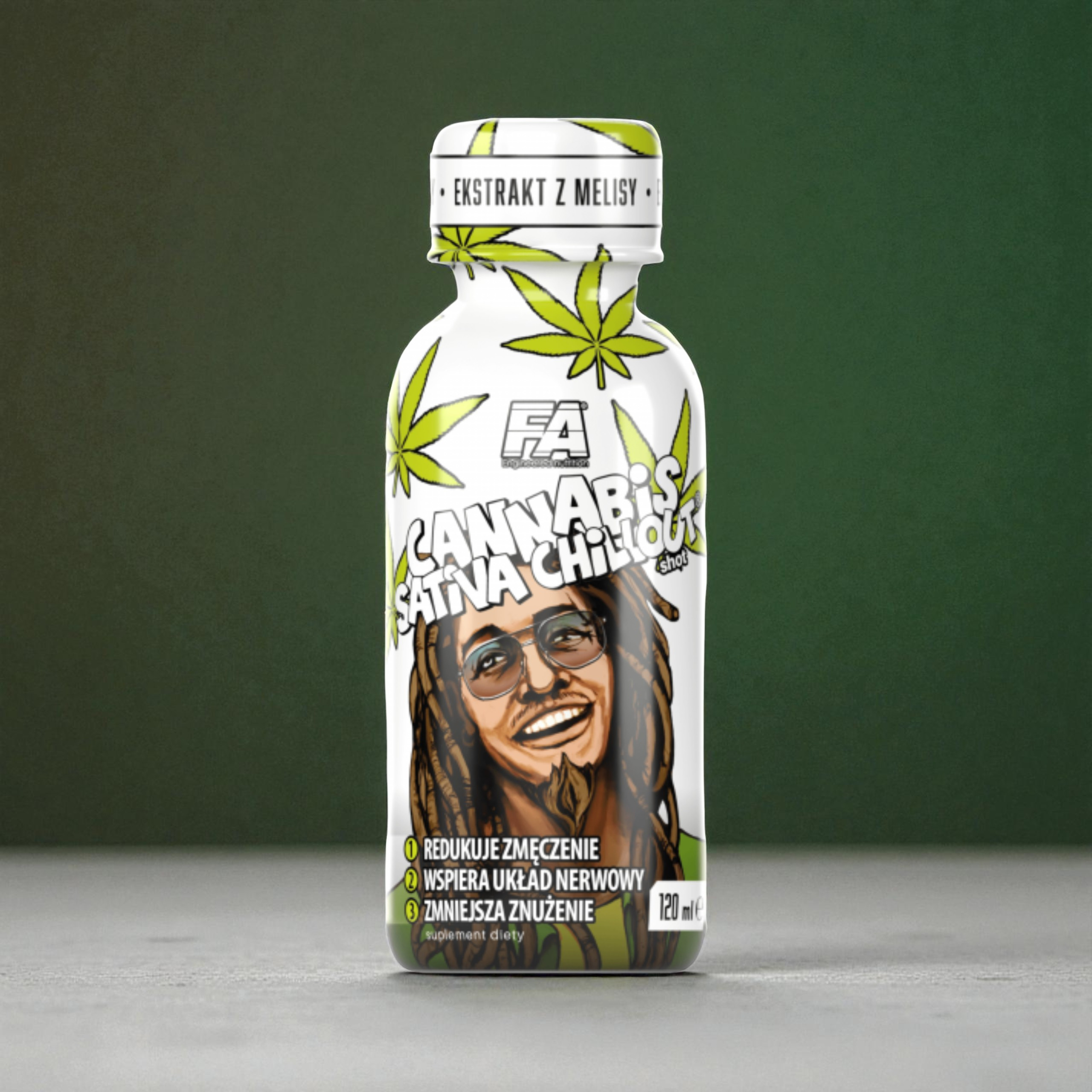 FITNESS AUTHORITY - Chillout Shot - 12x 120ml - Cannabis