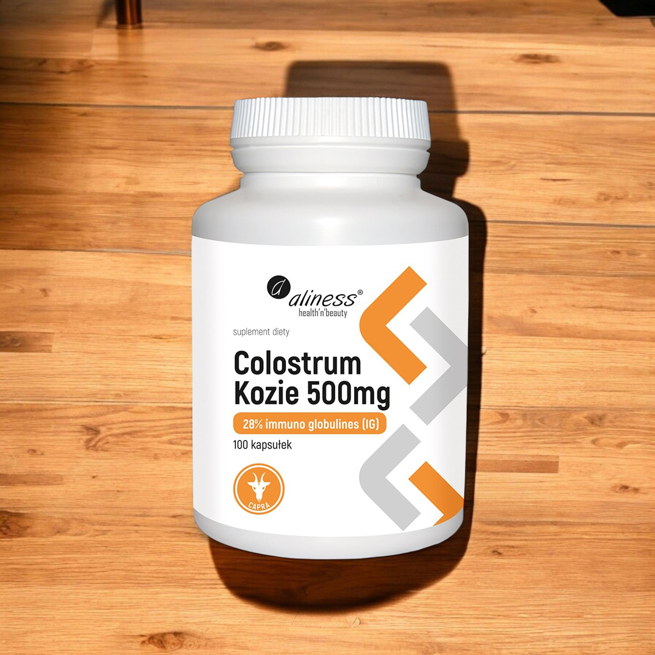 Aliness Colostrum Ziegen 500mg - 100caps.