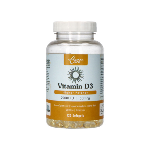 VITALMAX CARE Vitamin D3 2000 IU - 60 softgels