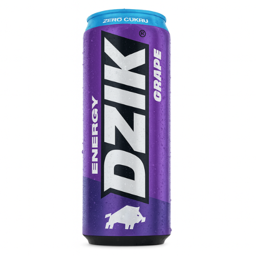 DZIK - Energie - 500ml - Traube
