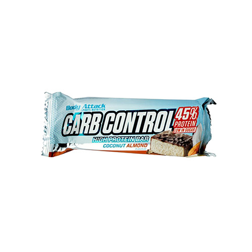 BODY ATTACK Baton Carb Control - 100g - Coconut Almond - AUSVERKAUF