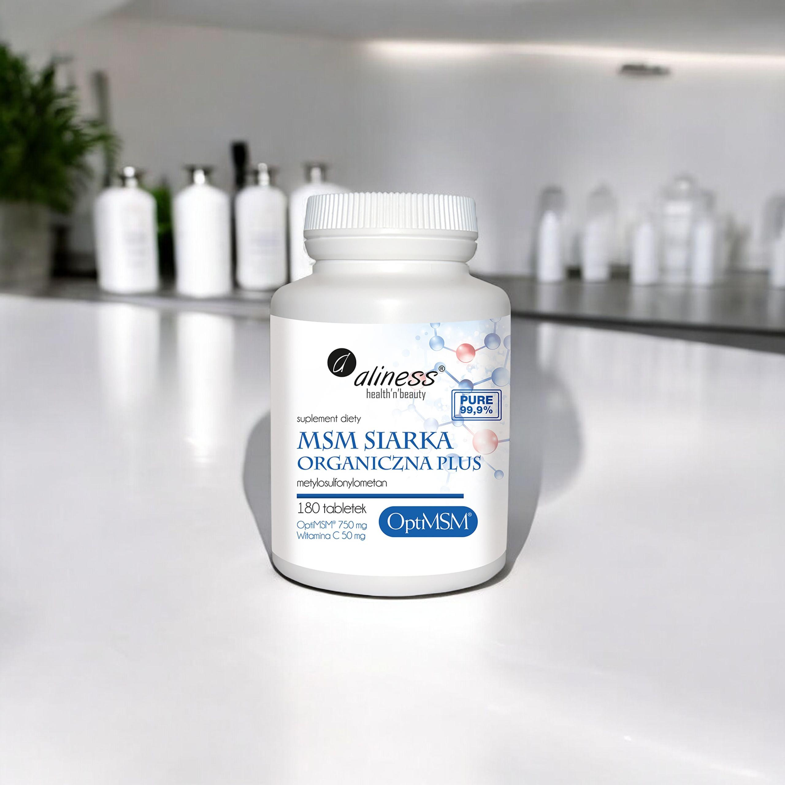 ALINESS MSM Organischer Schwefel PLUS - 180 Tabletten