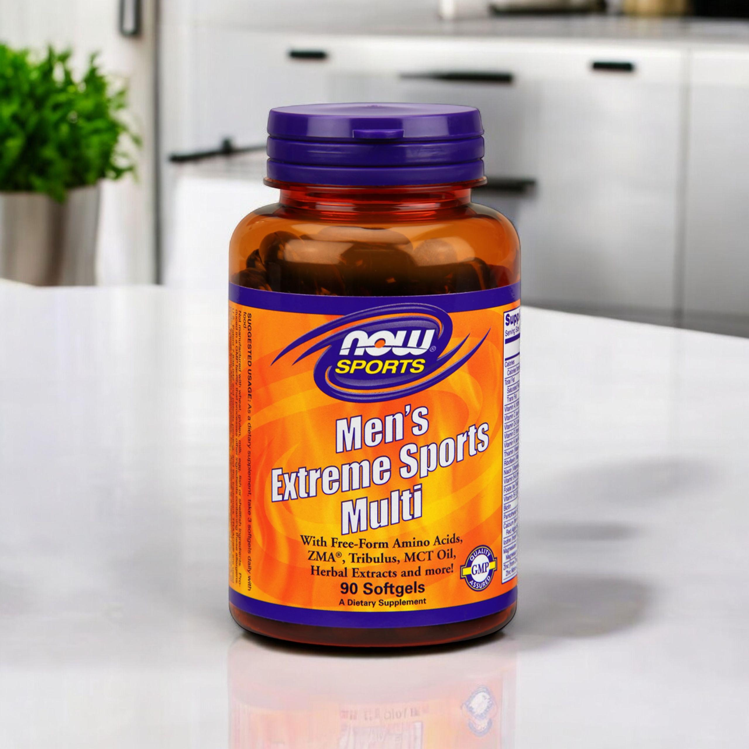 NOW Männer Extreme Sports MultiVitamin - 90softgels