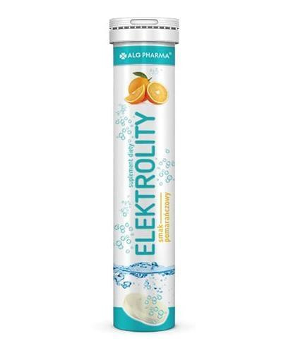 ALG PHARMA - Elektrolyte - 20 Tabletten - Orange