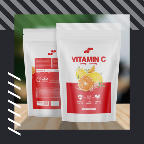 MP NUTRITION 100% Vitamin C 1000mg - 1000g - Vitamin C