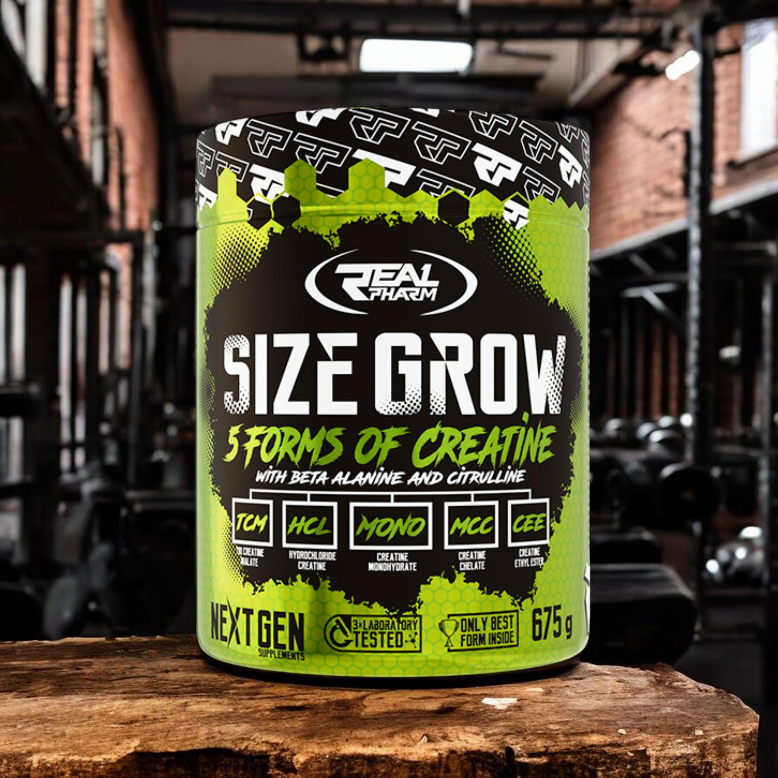 REAL PHARM - Size Grow - 675g