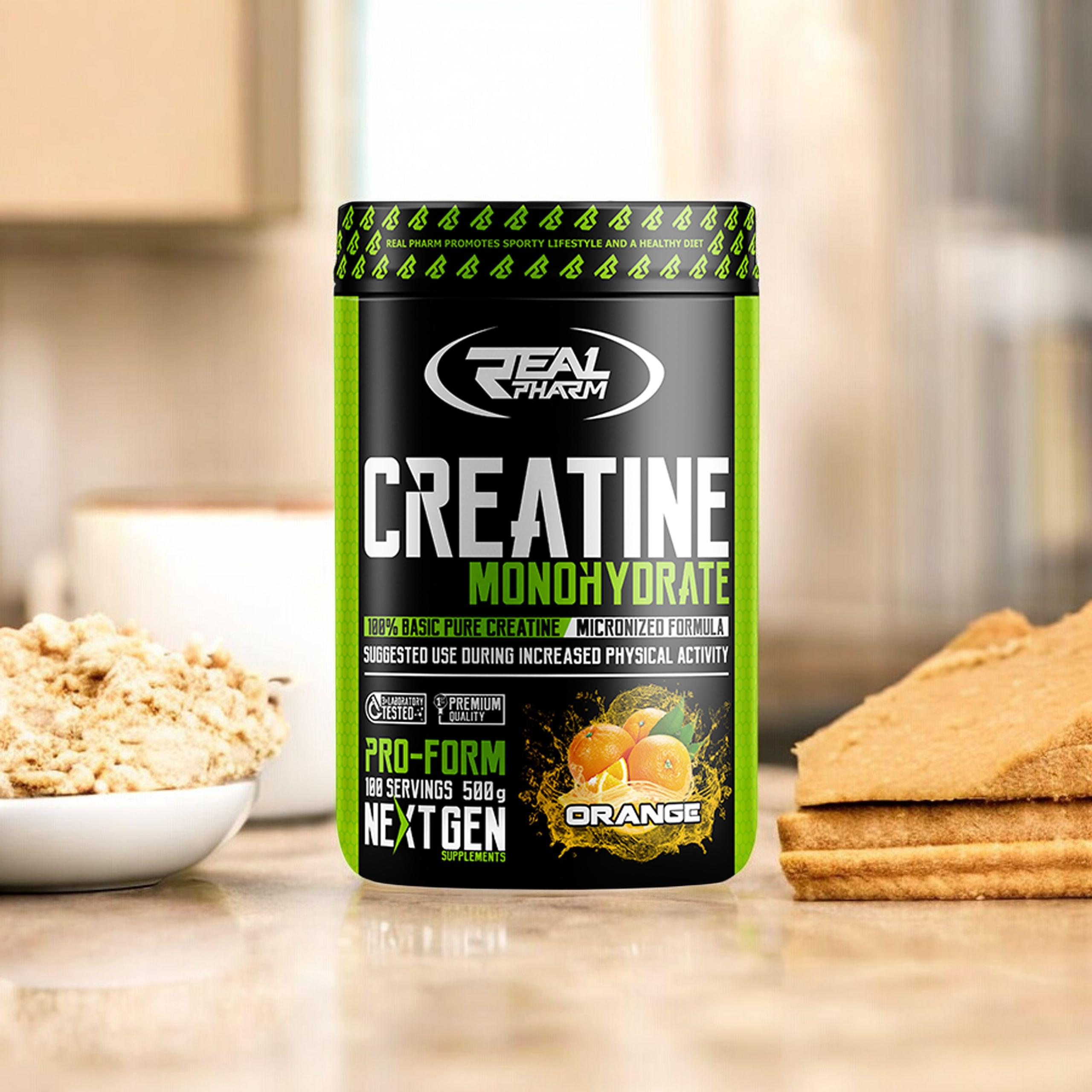 REAL PHARM Creatine Monohydrate - 500g