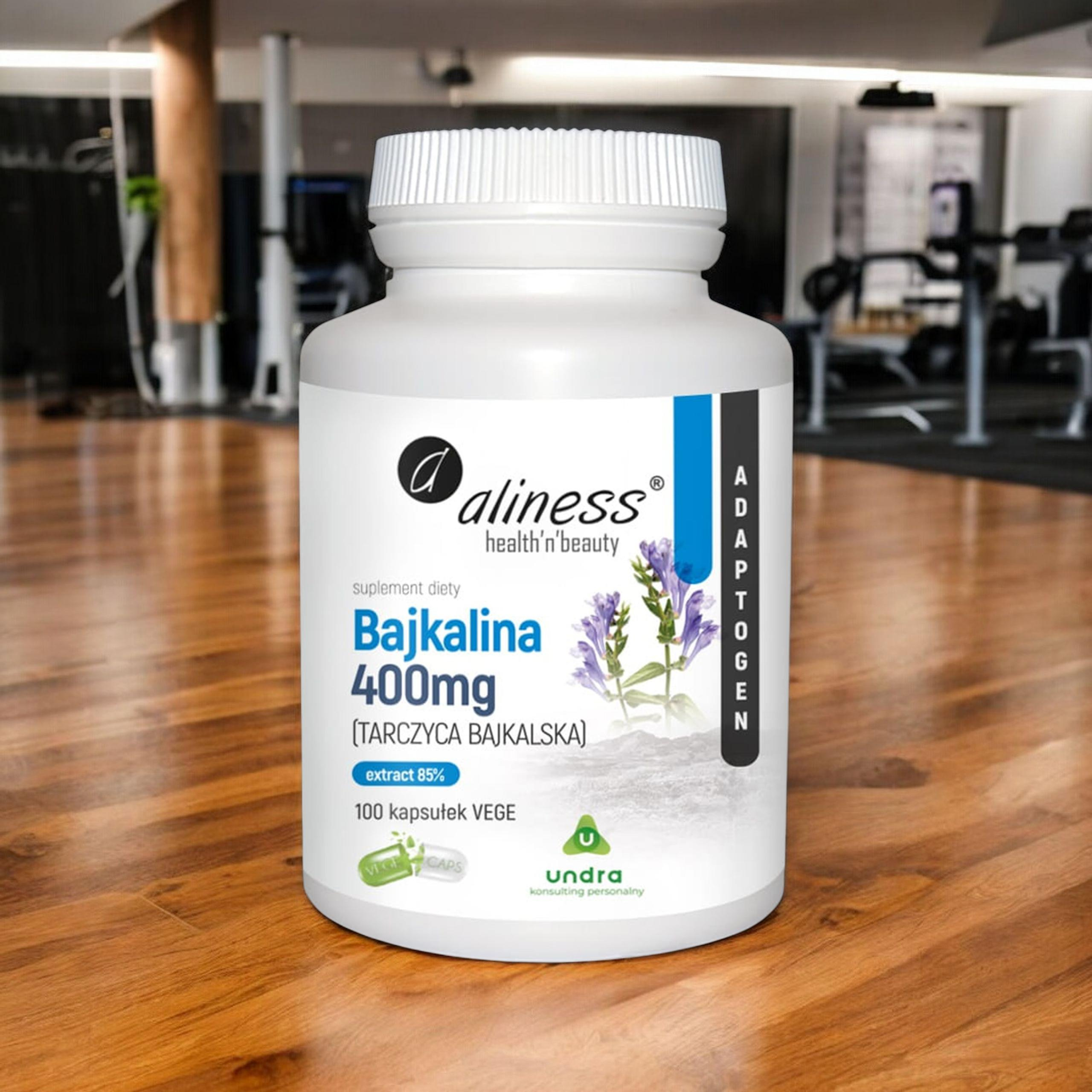 ALINESS Bajkalina 400 mg Schilddrüse Bajkalska - 100vcaps