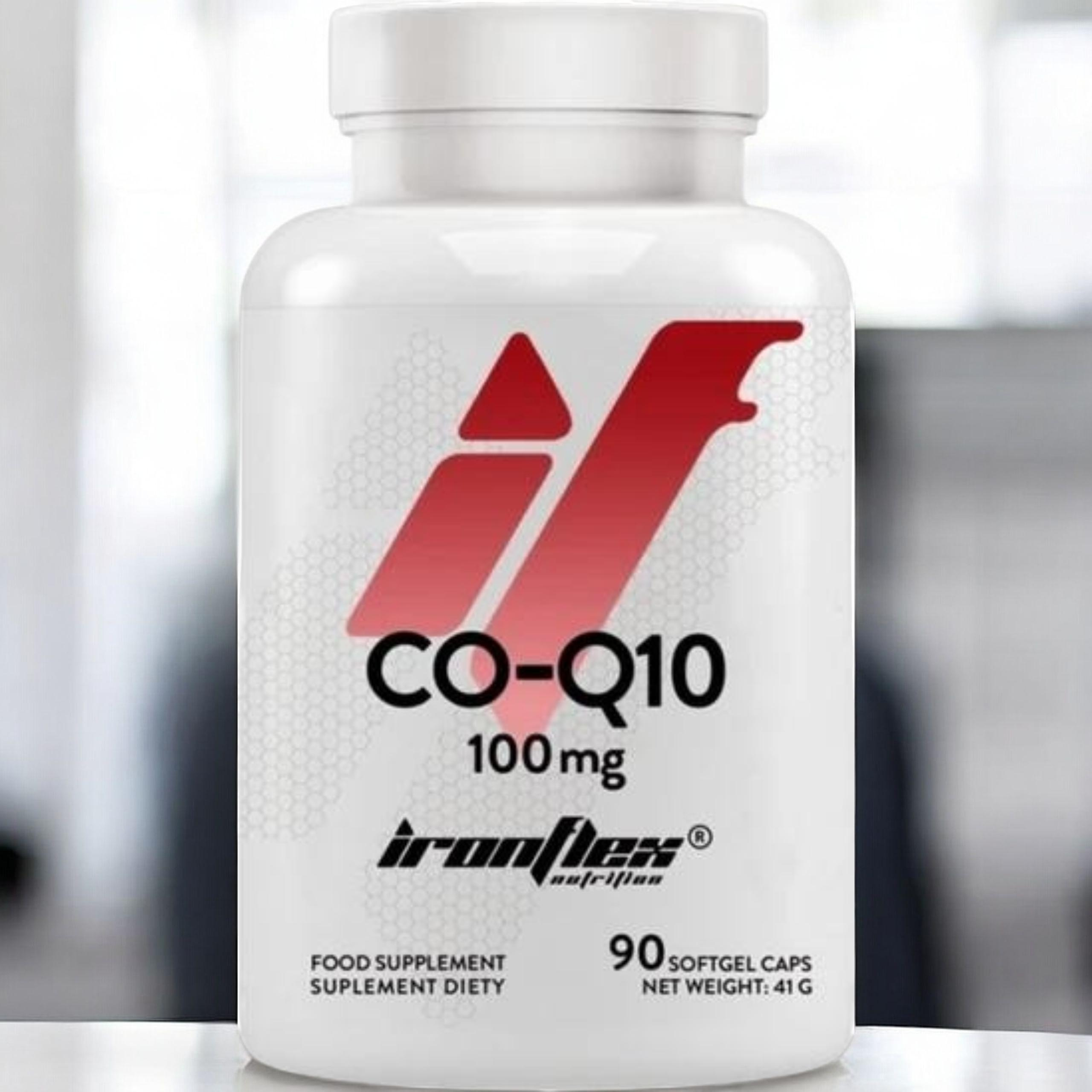 IRONFLEX - Coenzym Q10 100mg - 90 Weichkapseln