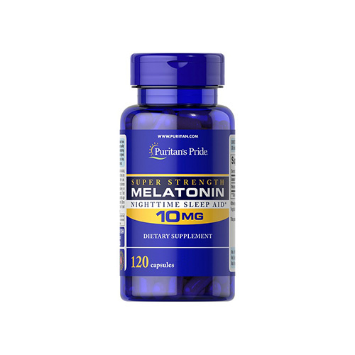 Puritan's Pride Melatonin 10mg - 120caps - AUSVERKAUF - 31-01