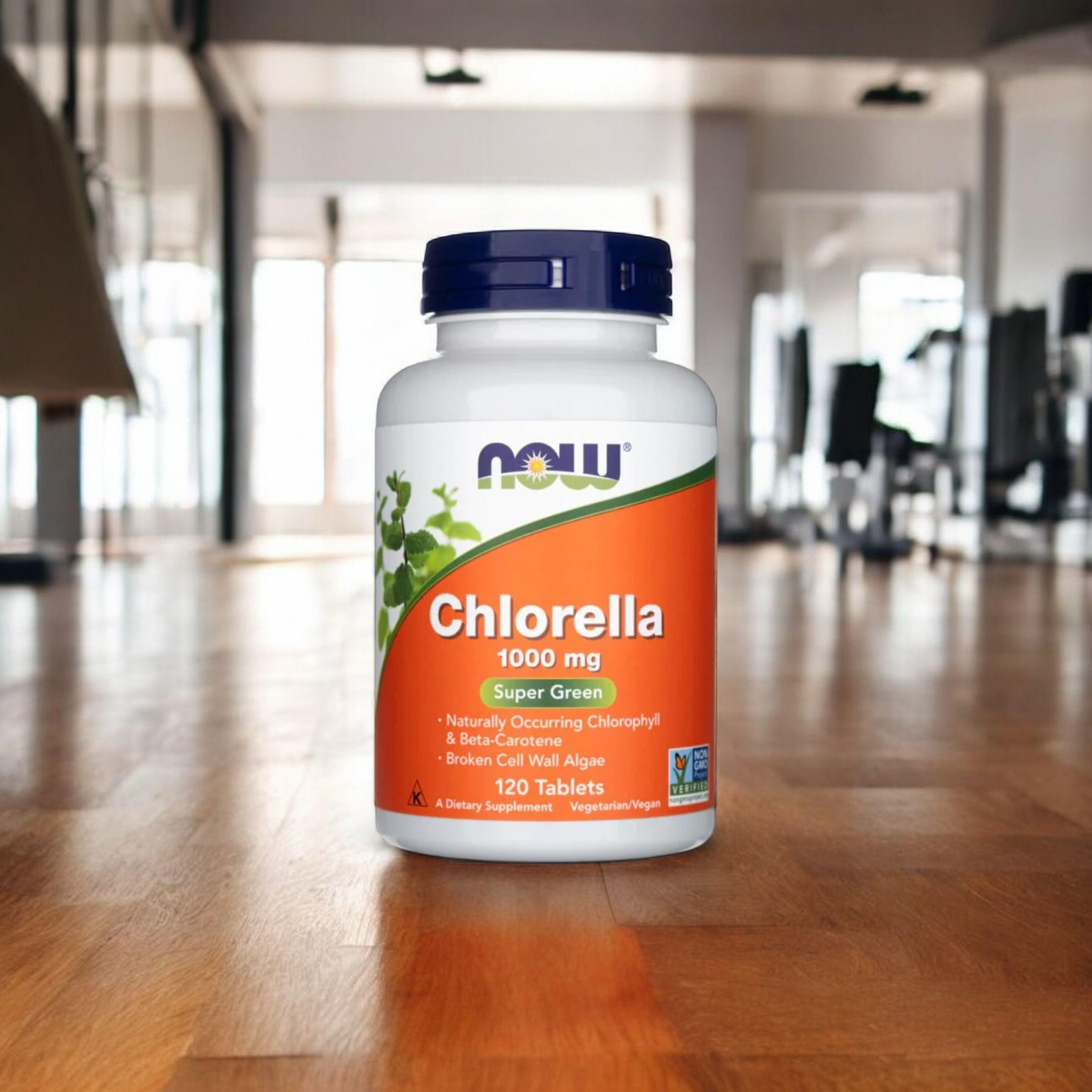 NOW - Chlorella 1000mg - 120 Tabletten