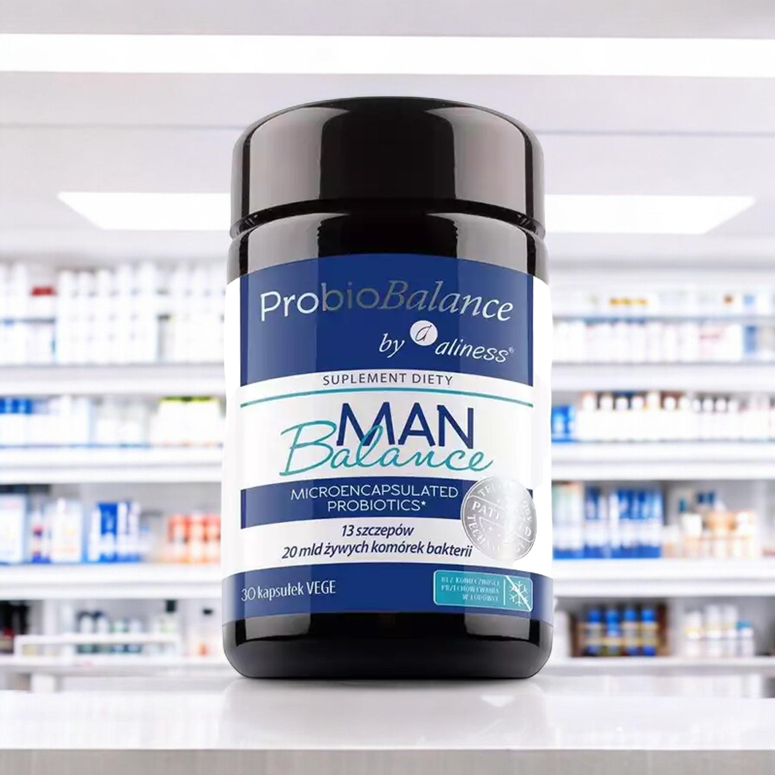 ALINESS - ProbioBALANCE Mann Balance 20 Milliarden - 30 Kapseln.