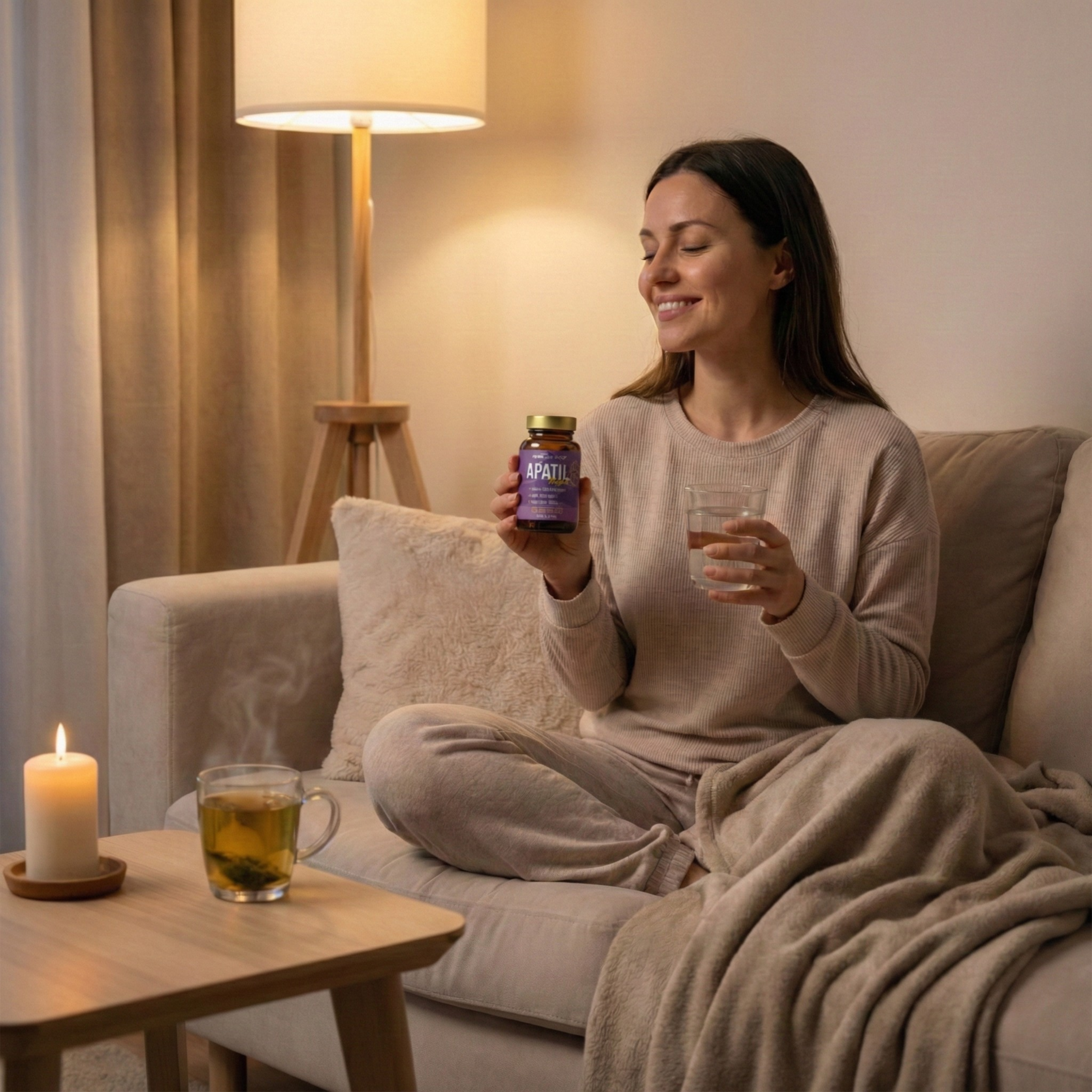 Hiro.Lab x Kamila Wybrańczyk - Apatil Night - Schlafsupplement