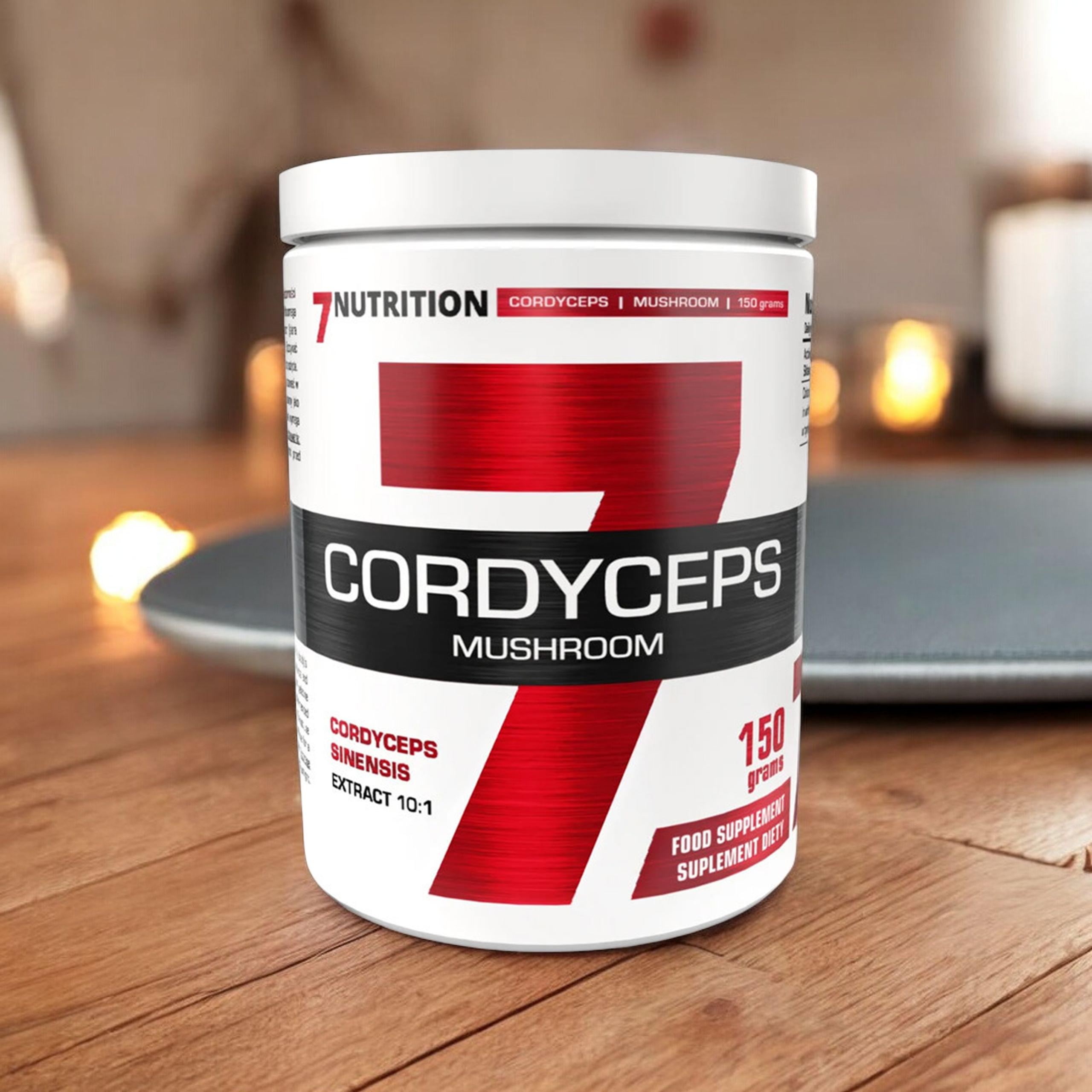 7 NUTRITION Cordyceps Mushroom - 150g - Chinesischer Raupenpilz