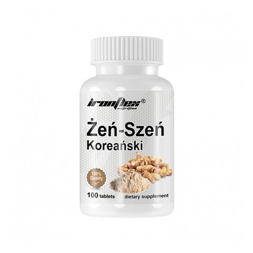 IronFlex Ginseng Koreański - 100tabs.
