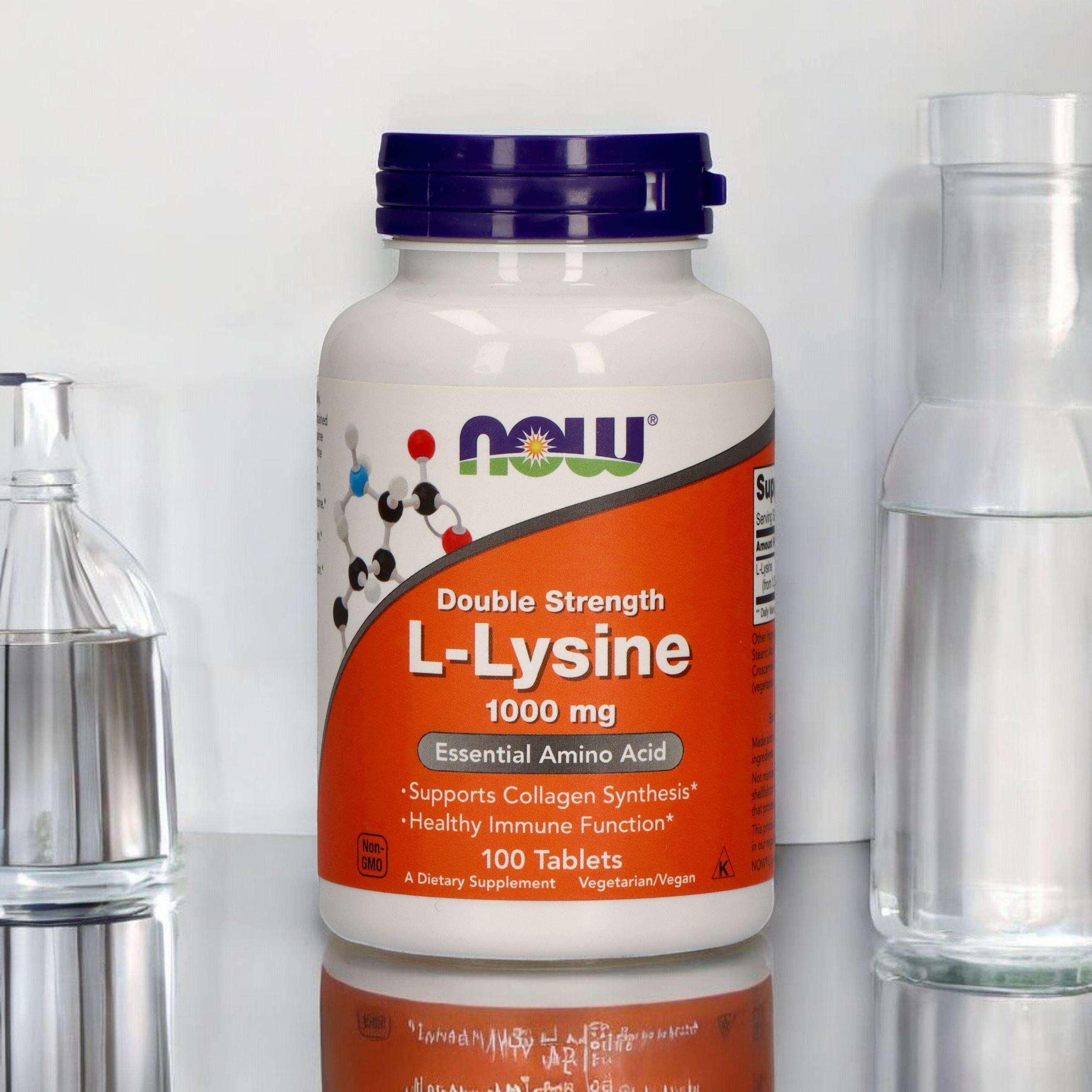 NOW L-Lysine 1000mg - 100tabs