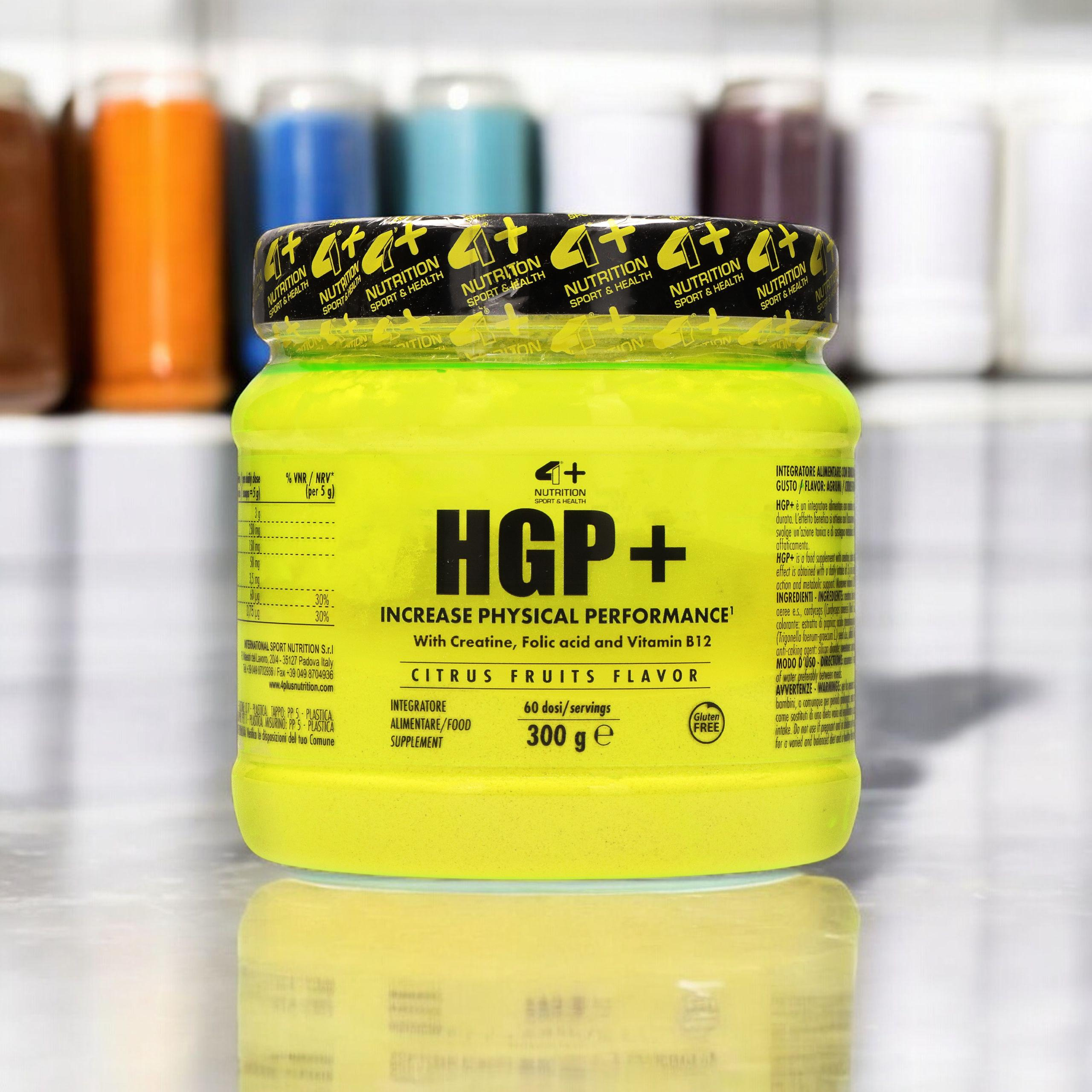 4+ NUTRITION HGP+ - 300g - Citrus Fruits