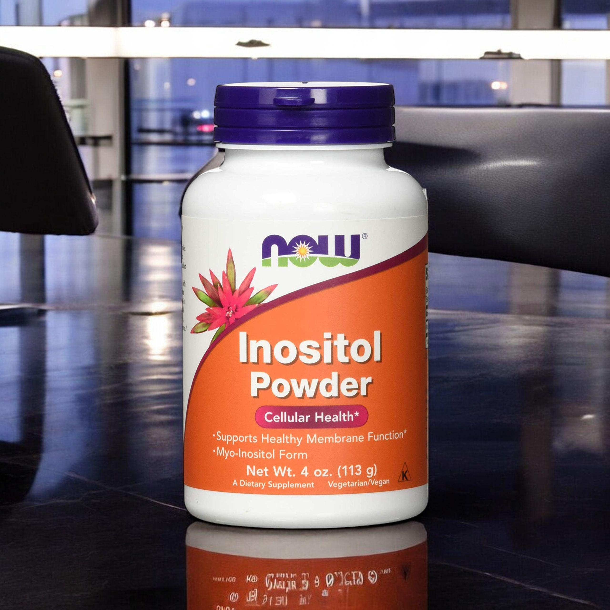 NOW Inositol Powder - 113g - Inositol im Pulver