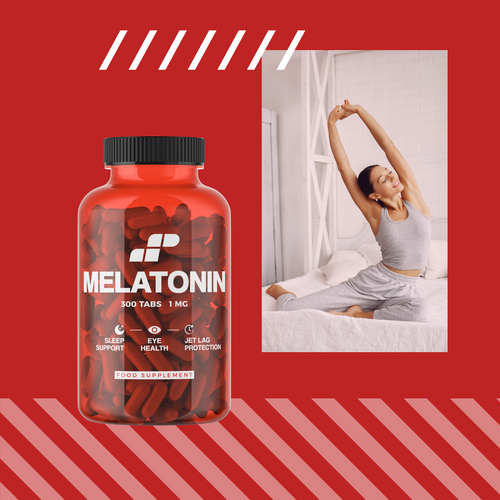 MP NUTRITION Melatonin 1mg - 300tabs - Melatonin