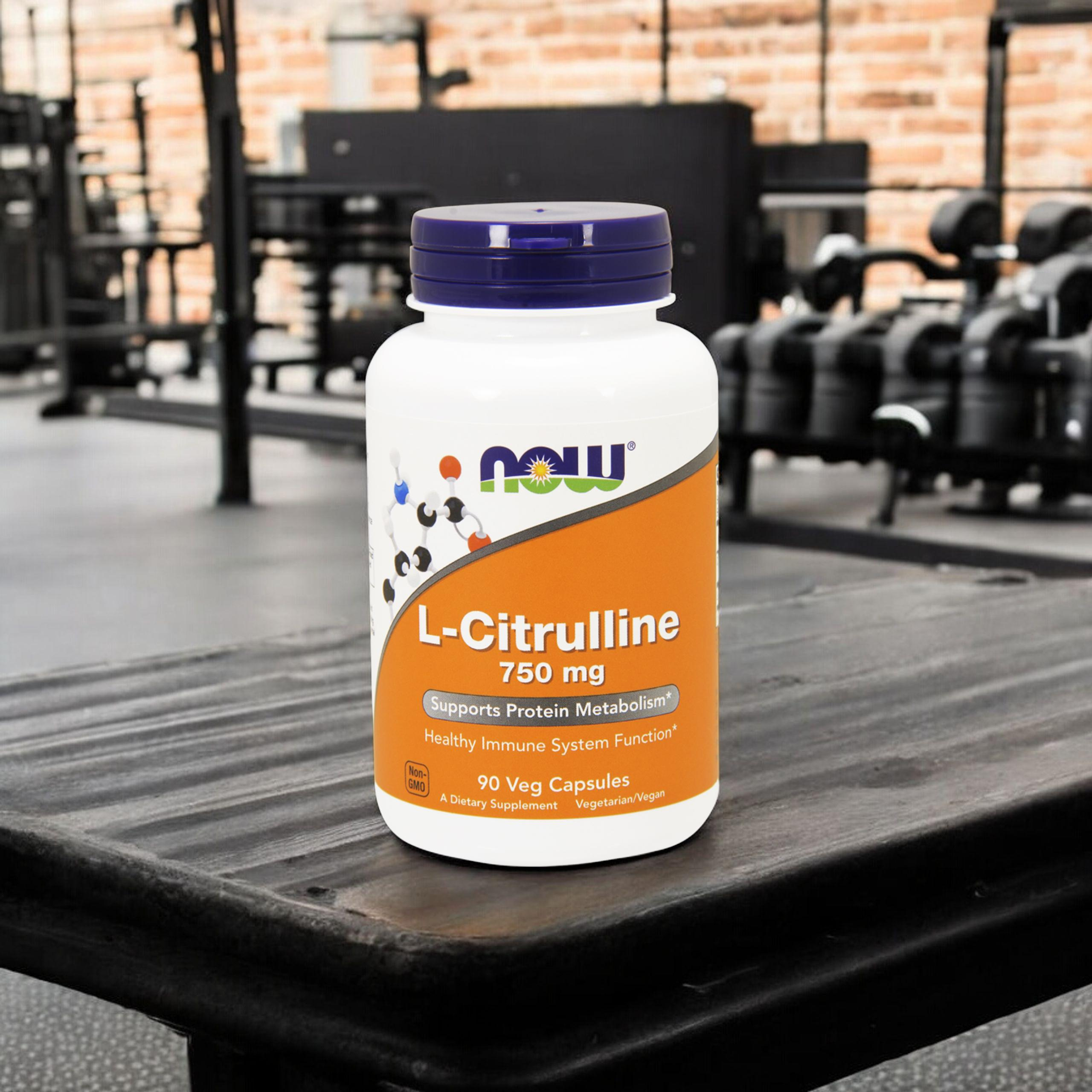 NOW L-Citrulline - 90vegcaps