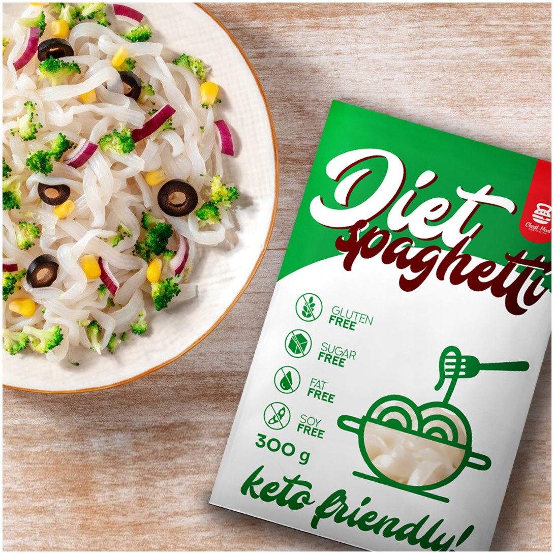 Cheat Meal Nutrition Diet Spaghetti - 6x 400g (6x 300g netto) - Diät-Nudeln