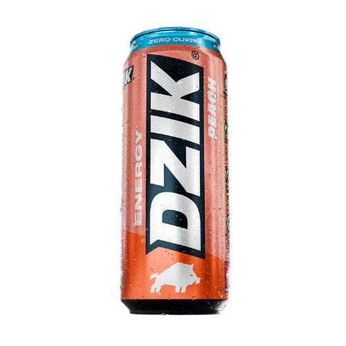 DZIK - Energydrink - 500ml - Pfirsich