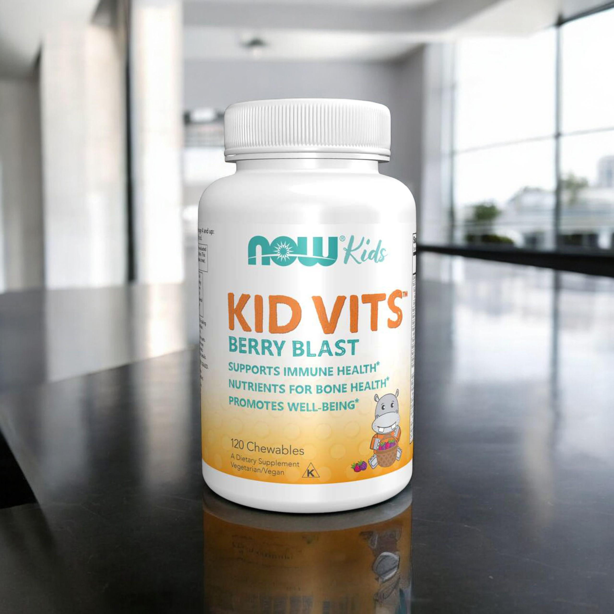 NOW Kid Vits - 120 Lutschtabletten