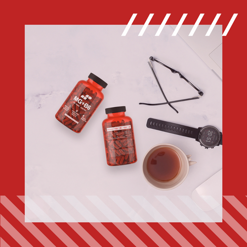 MP NUTRITION Mg + B6 - 90 Tabletten - Magnesium + Vitamin B6