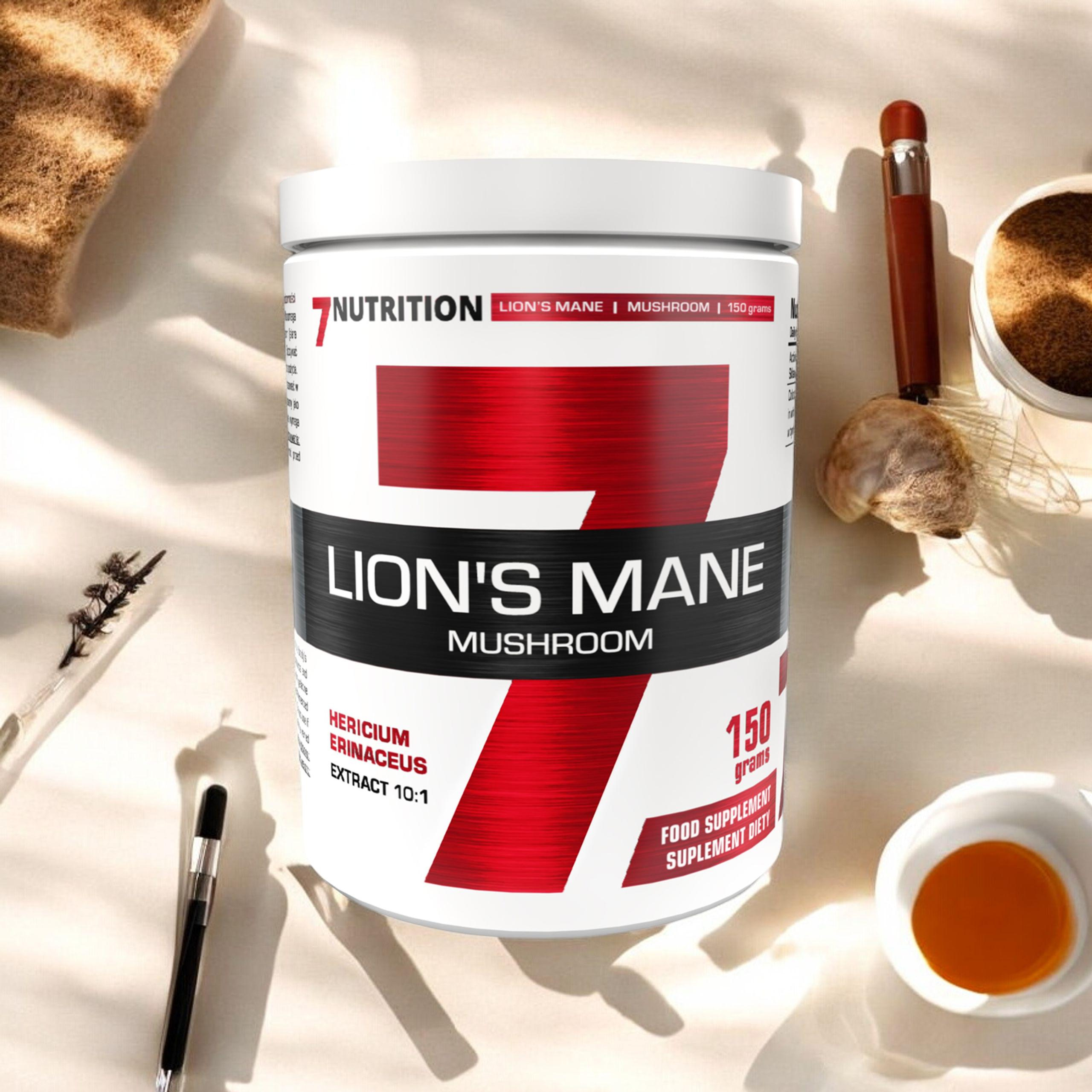 7 NUTRITION Mushroom Lion's Mane - 150g - Igelstachelbart