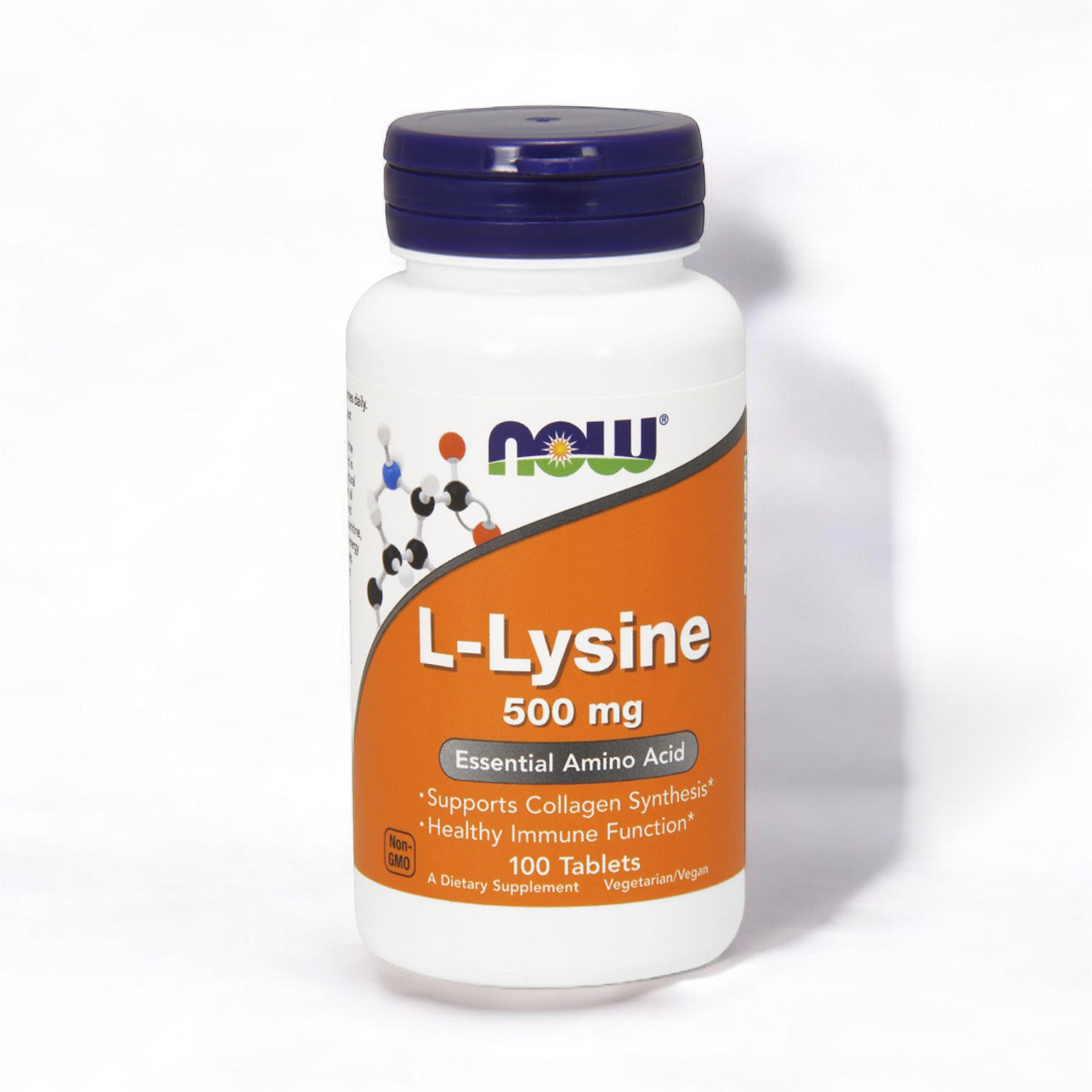 NOW L-Lysine - 100tab