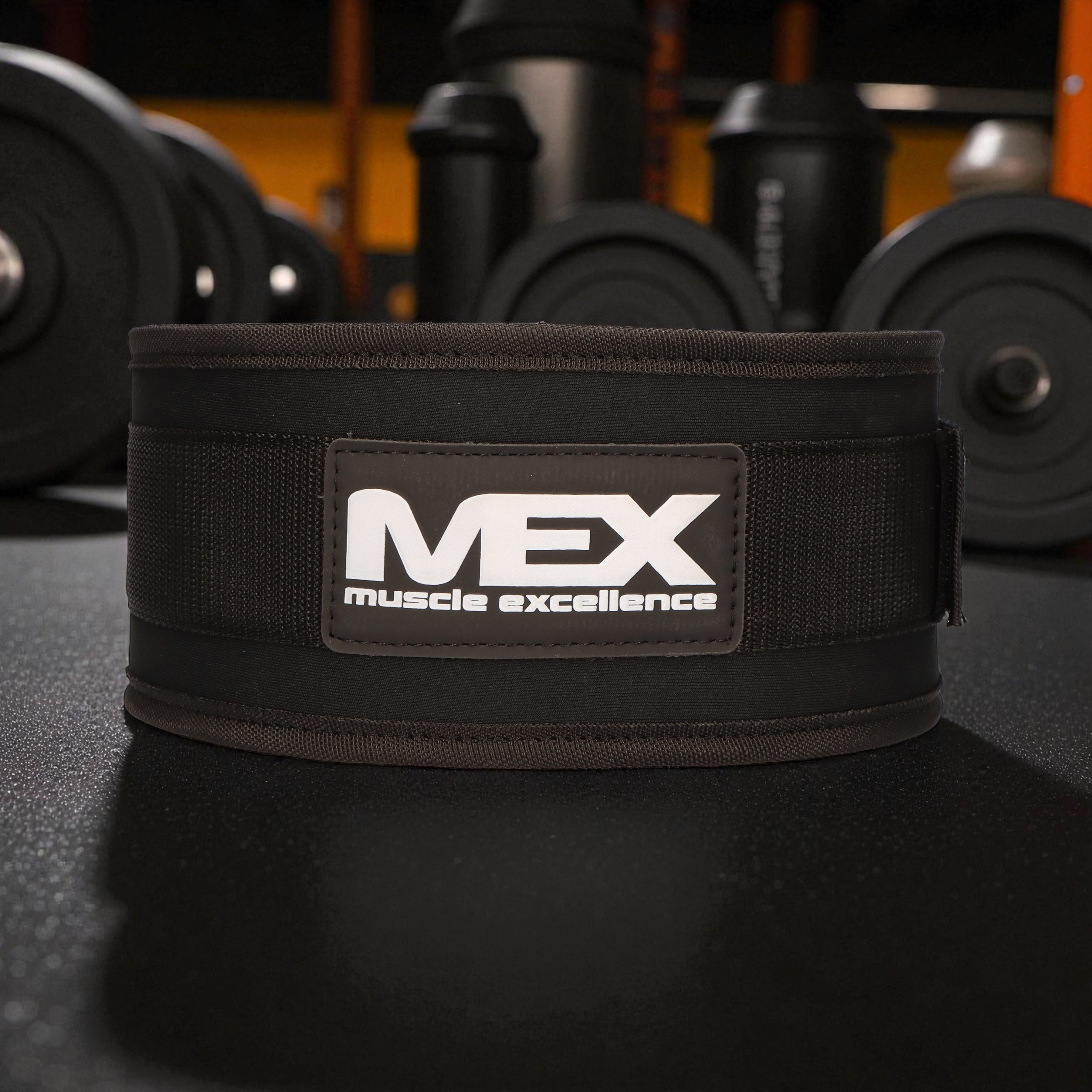 MEX SPORT - Fit-N Black Gürtel