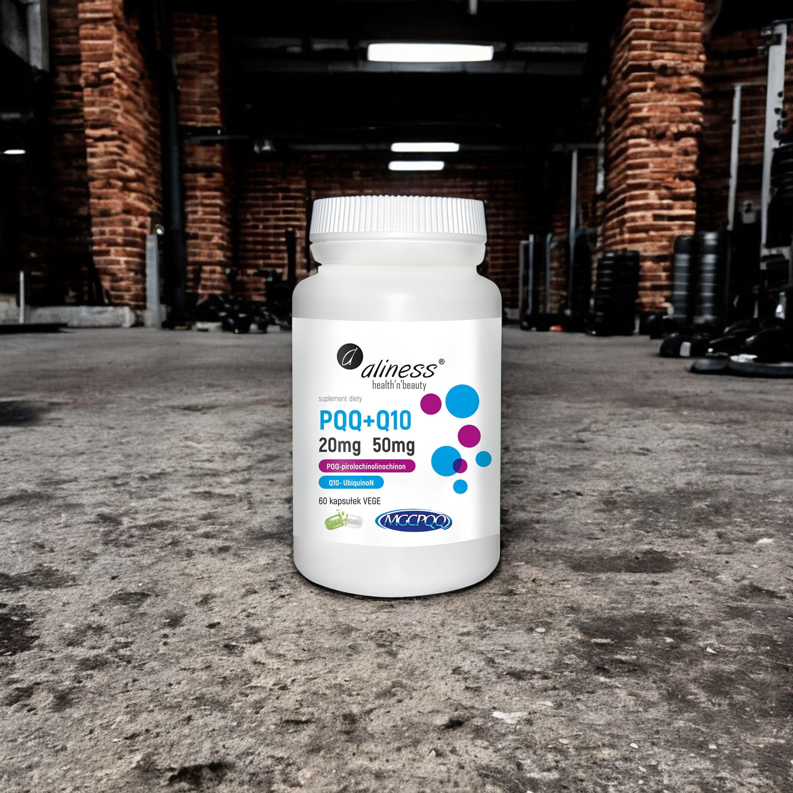 ALINESS PQQ MGCPQQ® 20 mg + Q10 50 mg - 60vcaps.