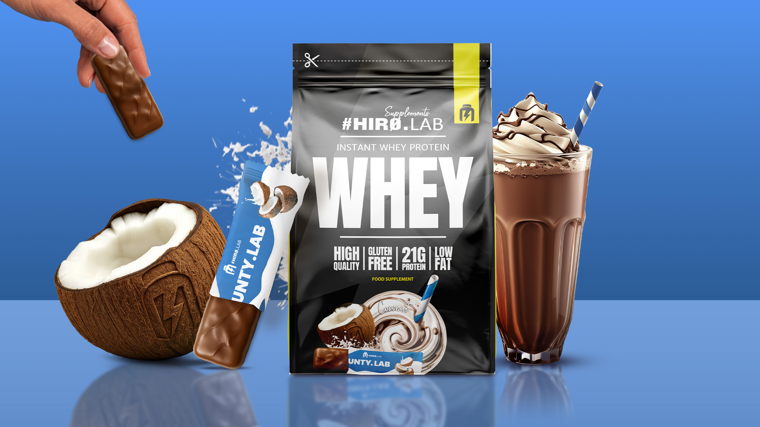 HIRO.LAB - Instant Whey Protein - 750g