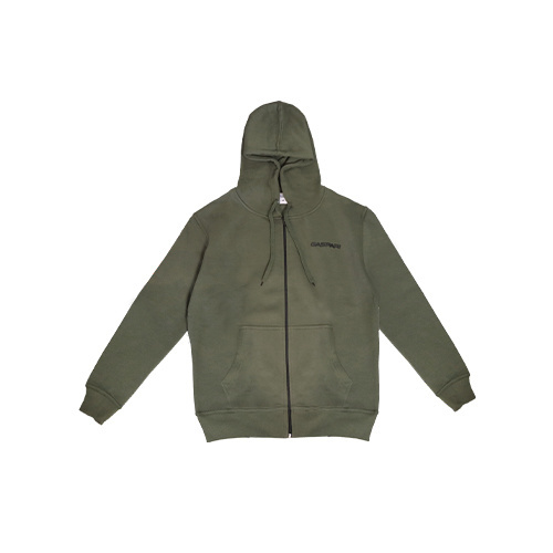 GASPARI NUTRITION Zipped Hoodie - Khaki - Kapuzenpullover mit Reißverschluss