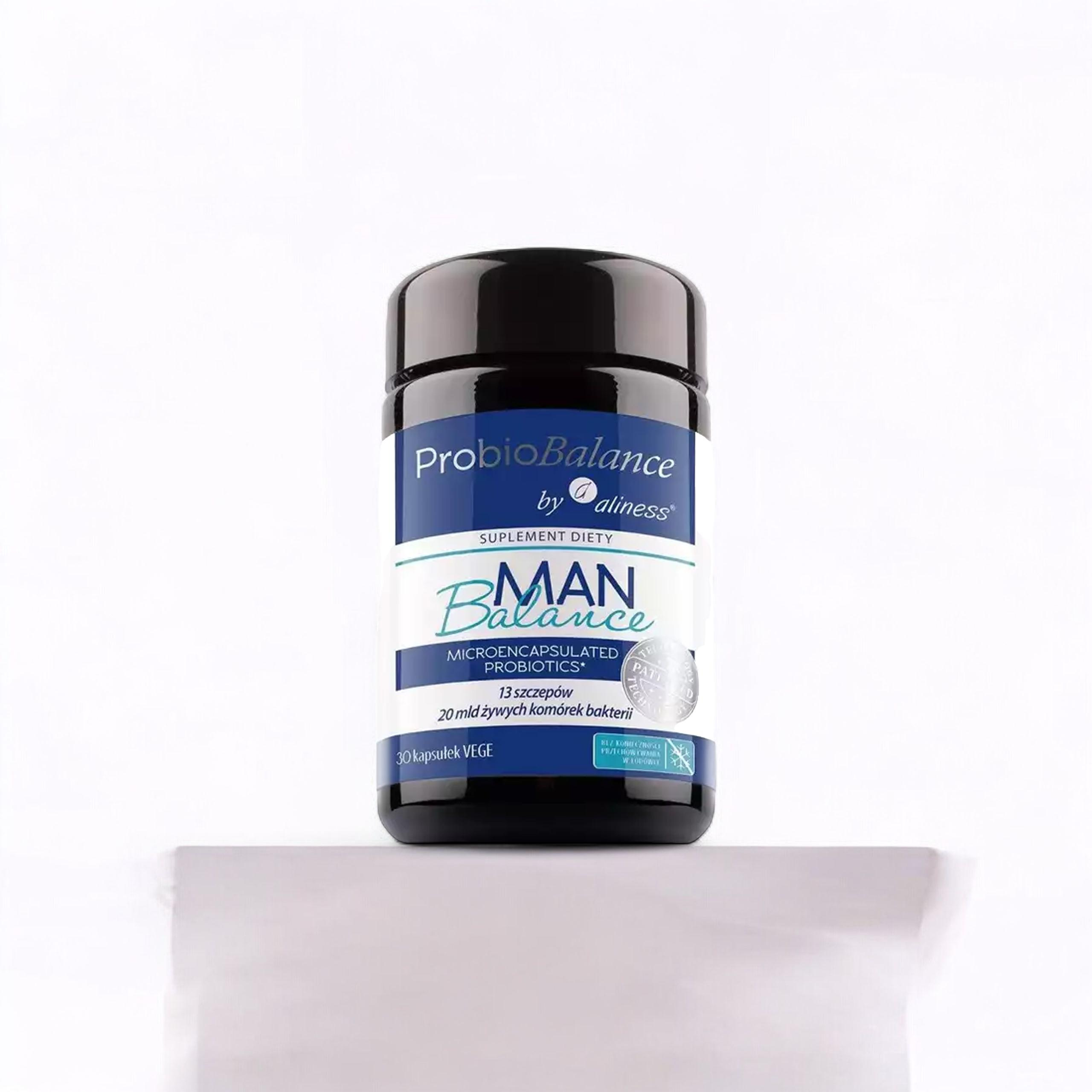 ALINESS - ProbioBALANCE Mann Balance 20 Milliarden - 30 Kapseln.