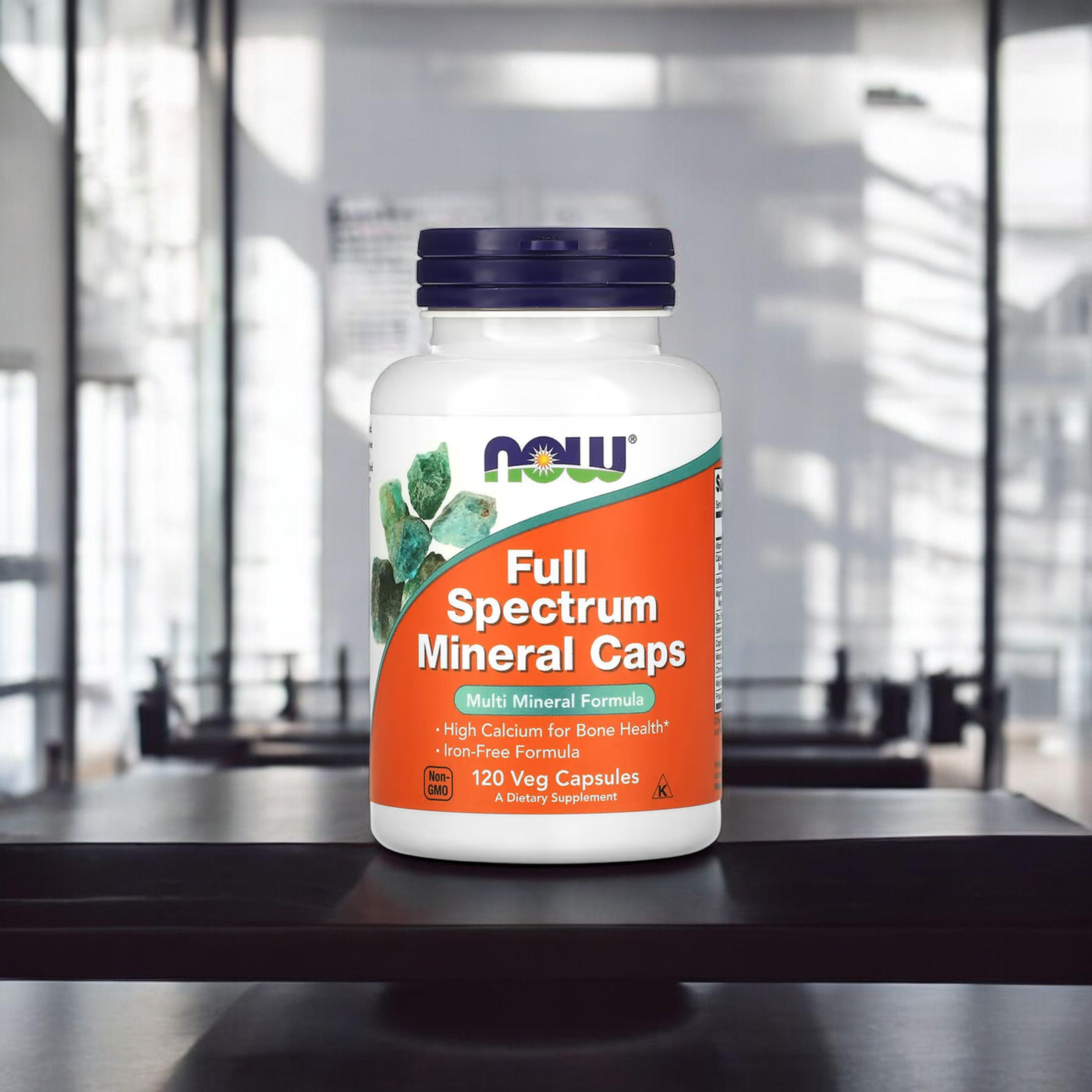 NOW Full Spectrum Mineral caps - 120vcaps