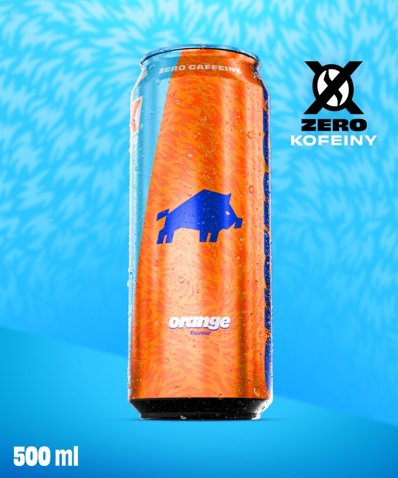 DZIK - Wildschwein Energy Zero - 500ml - Orange